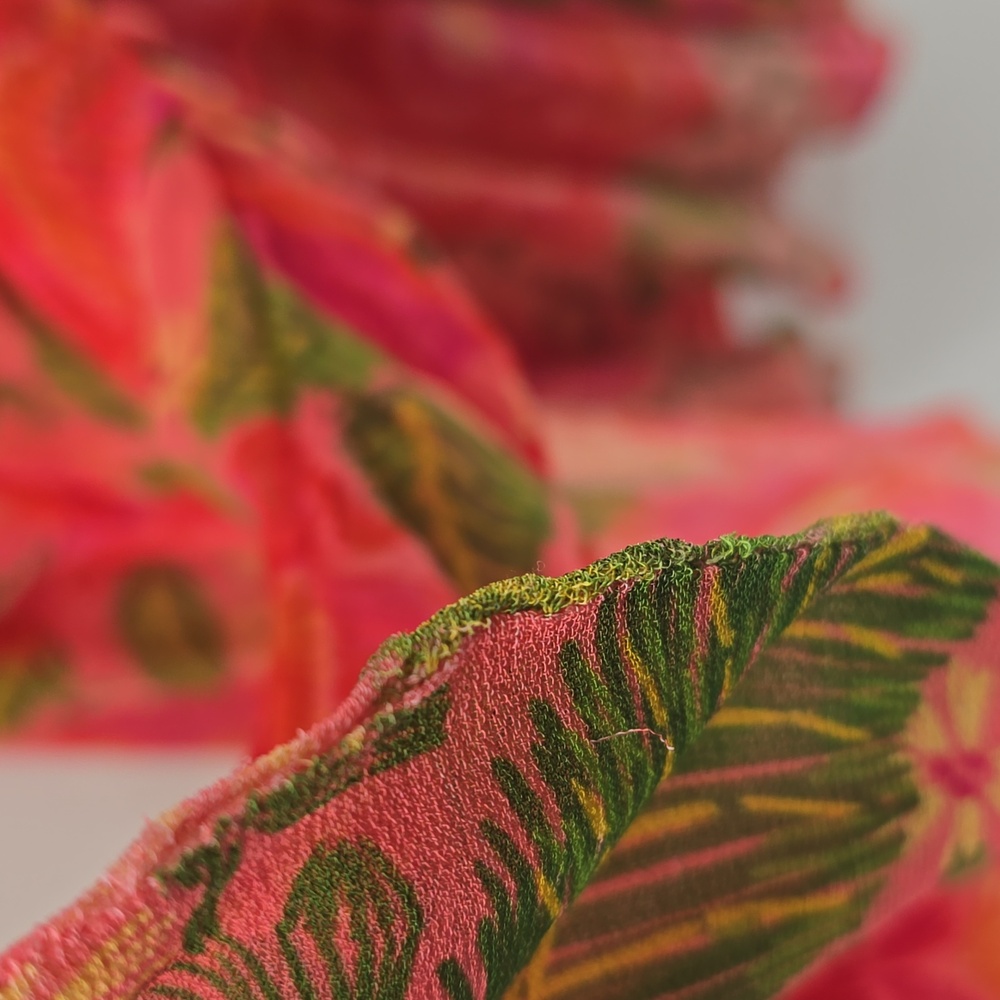 FARM Rio Vibrant Pink and Orange High Low Dress - Picture 7 of 10